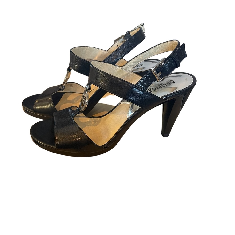 Michael Kors Holly T-strap Heeled Sandal